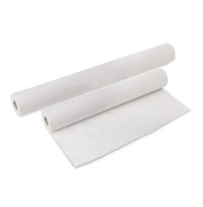 Lençol Hospitalar de Papel Fox cor branco de luxo 50Mx50cm – 5 Rolos