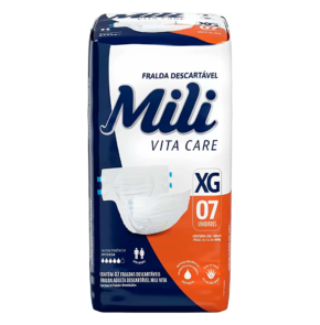 Fralda Geriátrica Mili Vita XG 7 Unidades